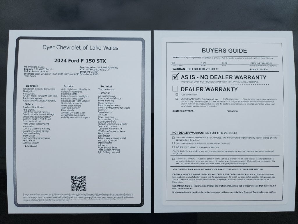 2024 Ford F-150 STX
