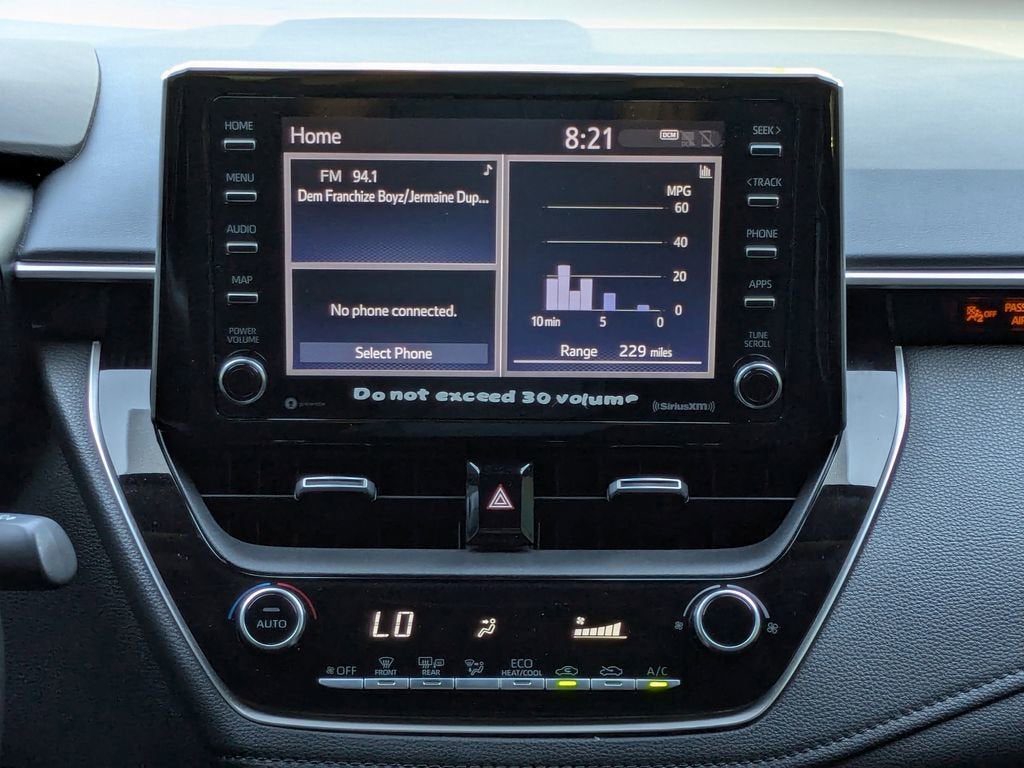 2021 Toyota Corolla SE