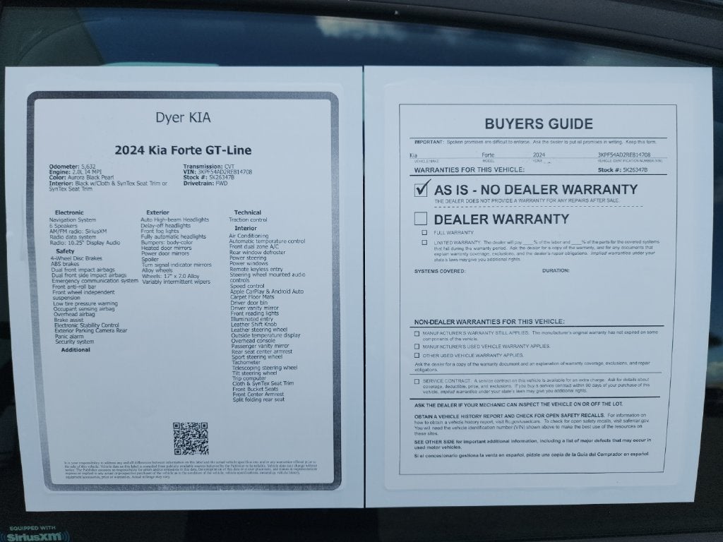 2024 Kia Forte GT-Line