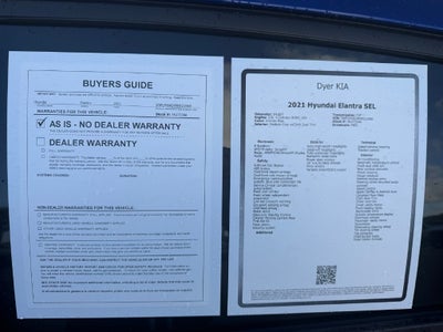 2021 Hyundai Elantra SEL